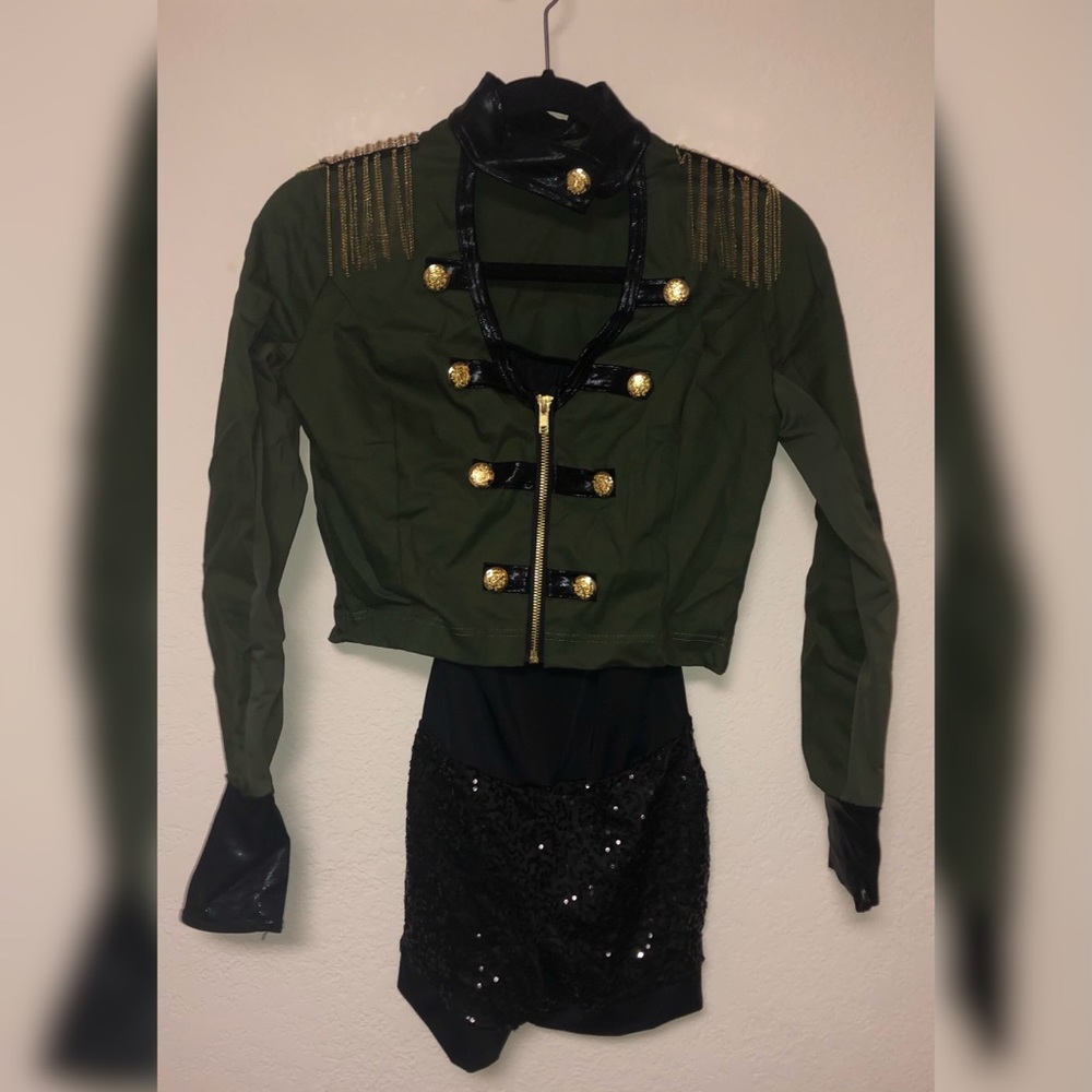 Army Jacket Dance Costume